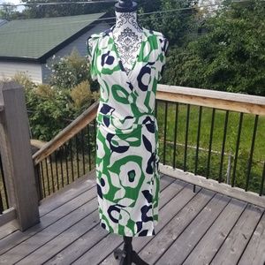 Banana Republic Floral True Wrap Dress